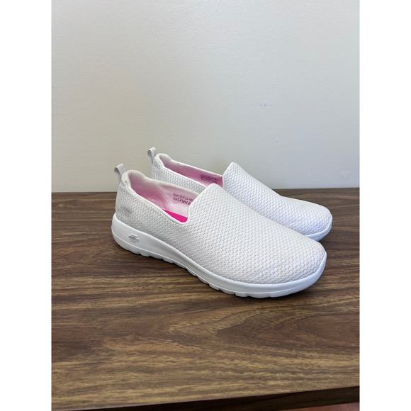 Skechers GOwalk Max Women's White Slip On Sneakers Shoes Size 9 - Picture 7 of 7